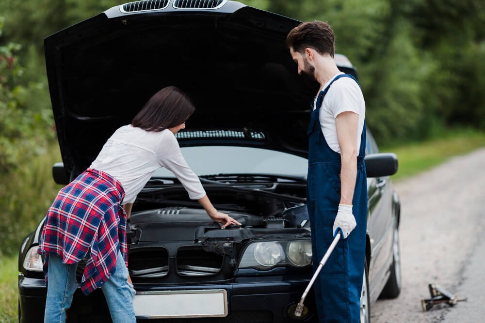 car workshop by car recovery services