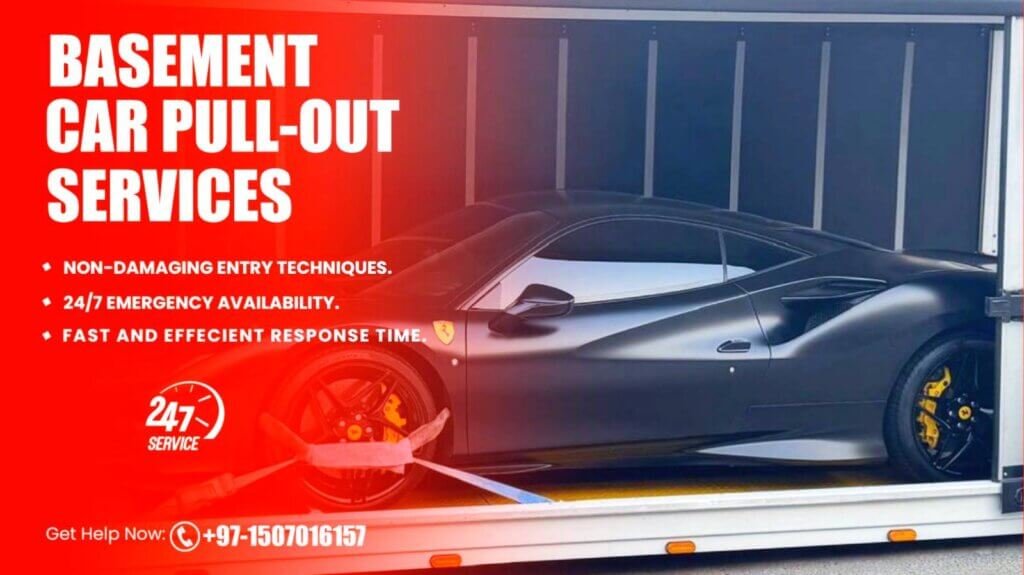 Basement Car Pull-Out Service by car recovery services