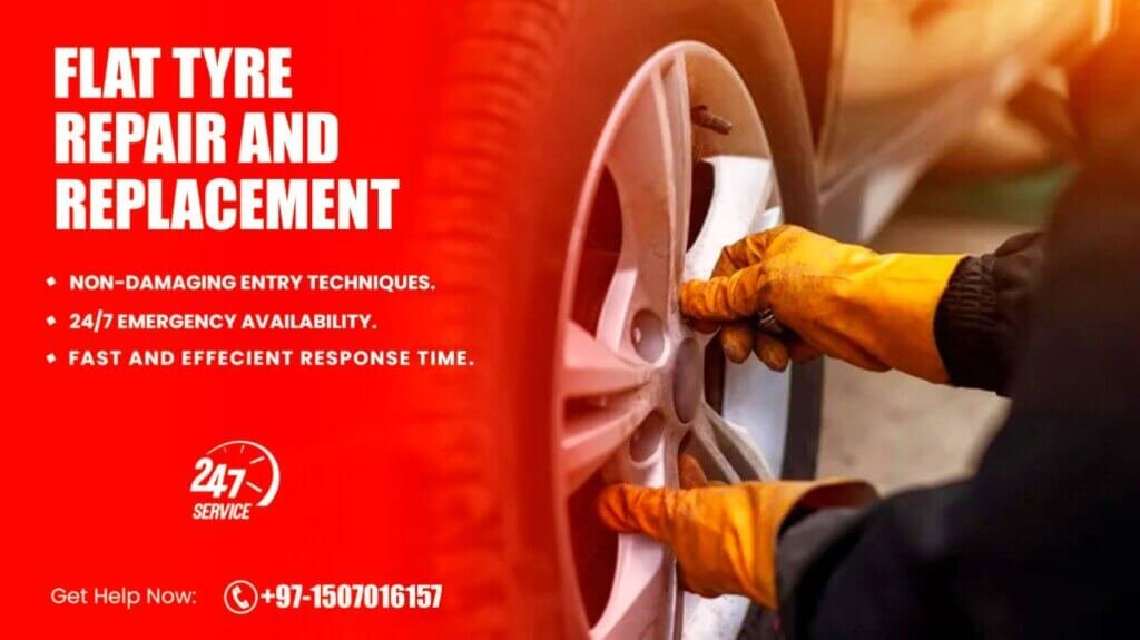 Flat Tyre Repair and Replacement