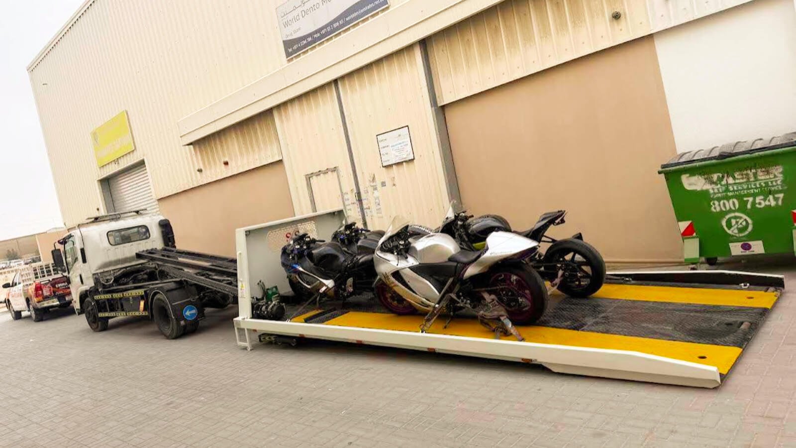 Bike Recovery Services in Abu Dhabi