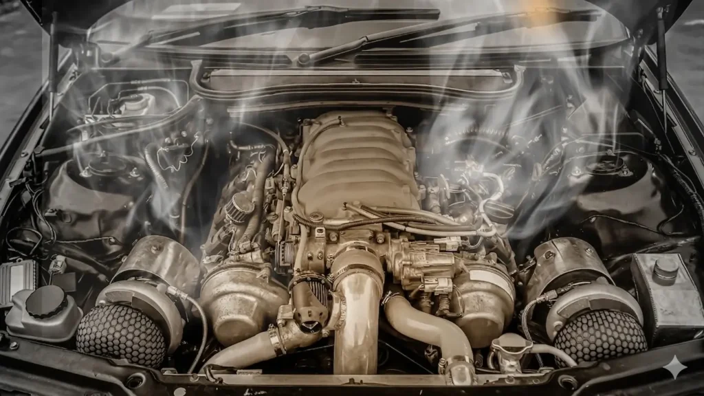 Car Engine Overheating