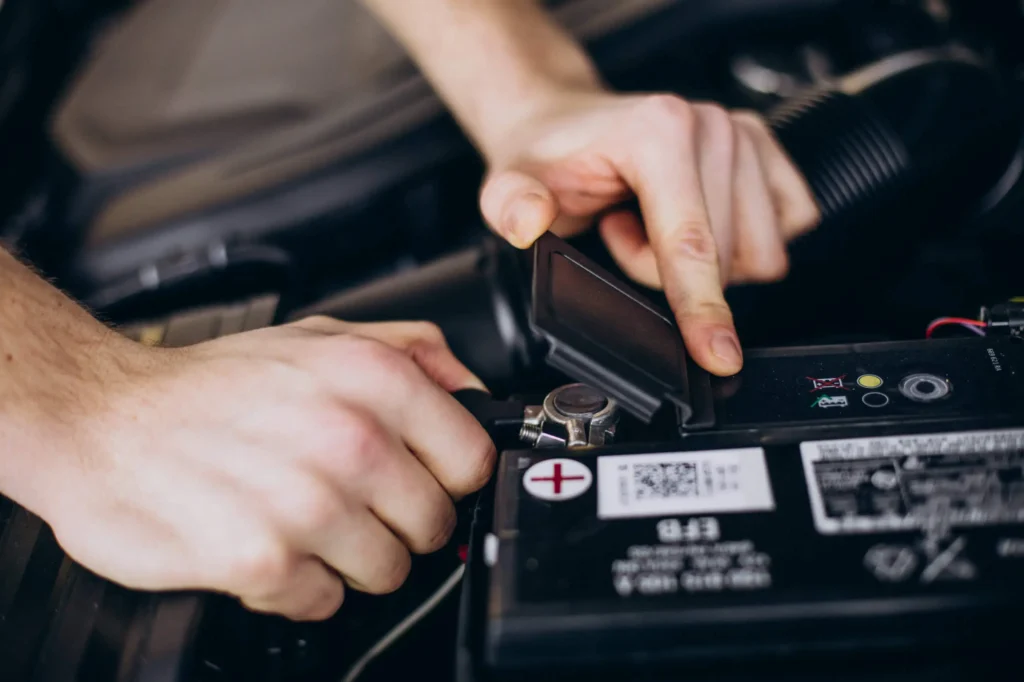 Car battery service