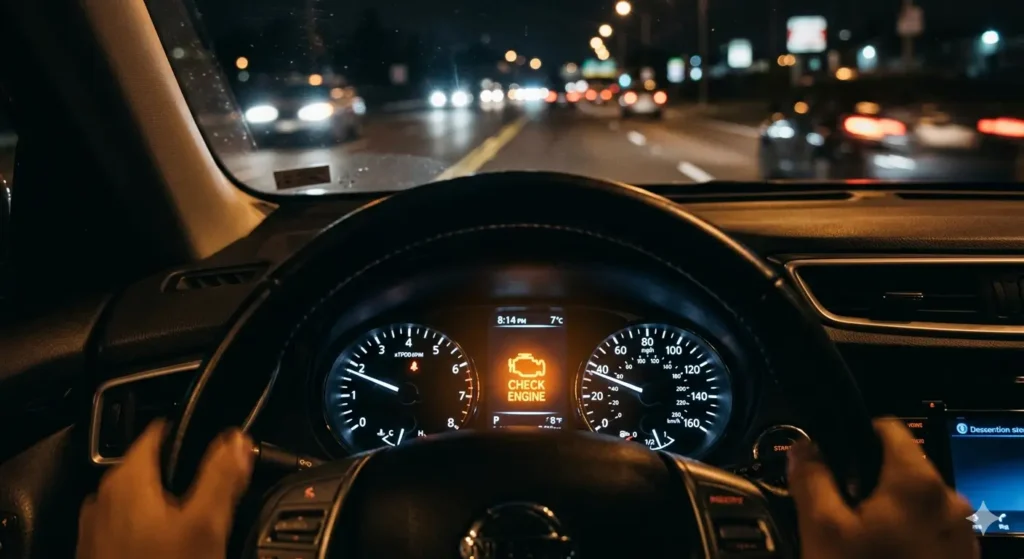 Check Engine Light Flashing